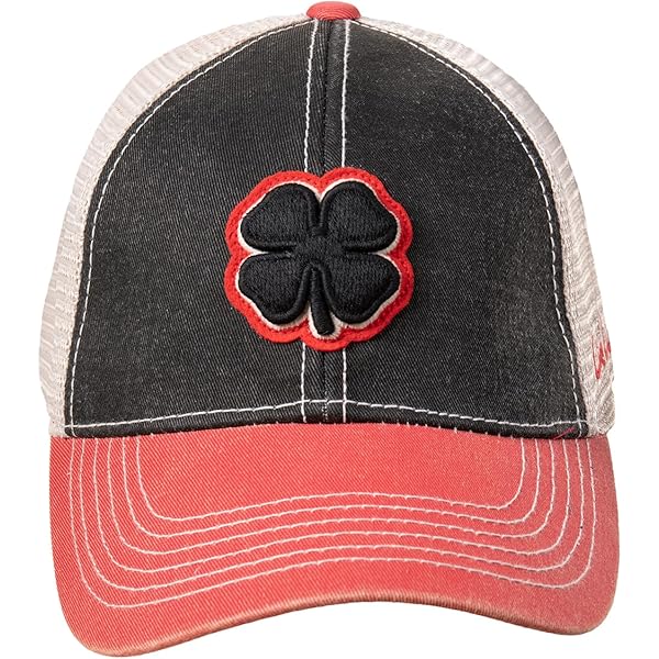 Casquette De Golf Ajustable Black Clover, Vert Et Blanc, Modèle Live Lucky, Coutures Contrastées, Taille L/XL