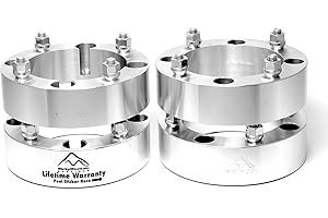 ROCKY MOUNTAIN BEARINGS 4 Wheel Spacer Adapters to install Polaris RZR 1000 rims onto RZR S800 or 900XP
