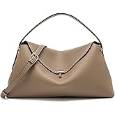 NGGU Leather Crossbody Bag for Women, Multiple Compartments for Everyday & Travel