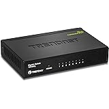 TRENDnet 8-Port Unmanaged Gigabit GREENnet Desktop Metal Housing Switch, TEG-S82g