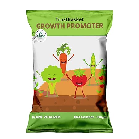 TrustBasket Plant Growth Promoter/Booster Organic Fertilizer, 500 G