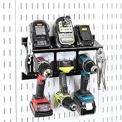 Wall Control Drill Holder Power Tool Storage Rack