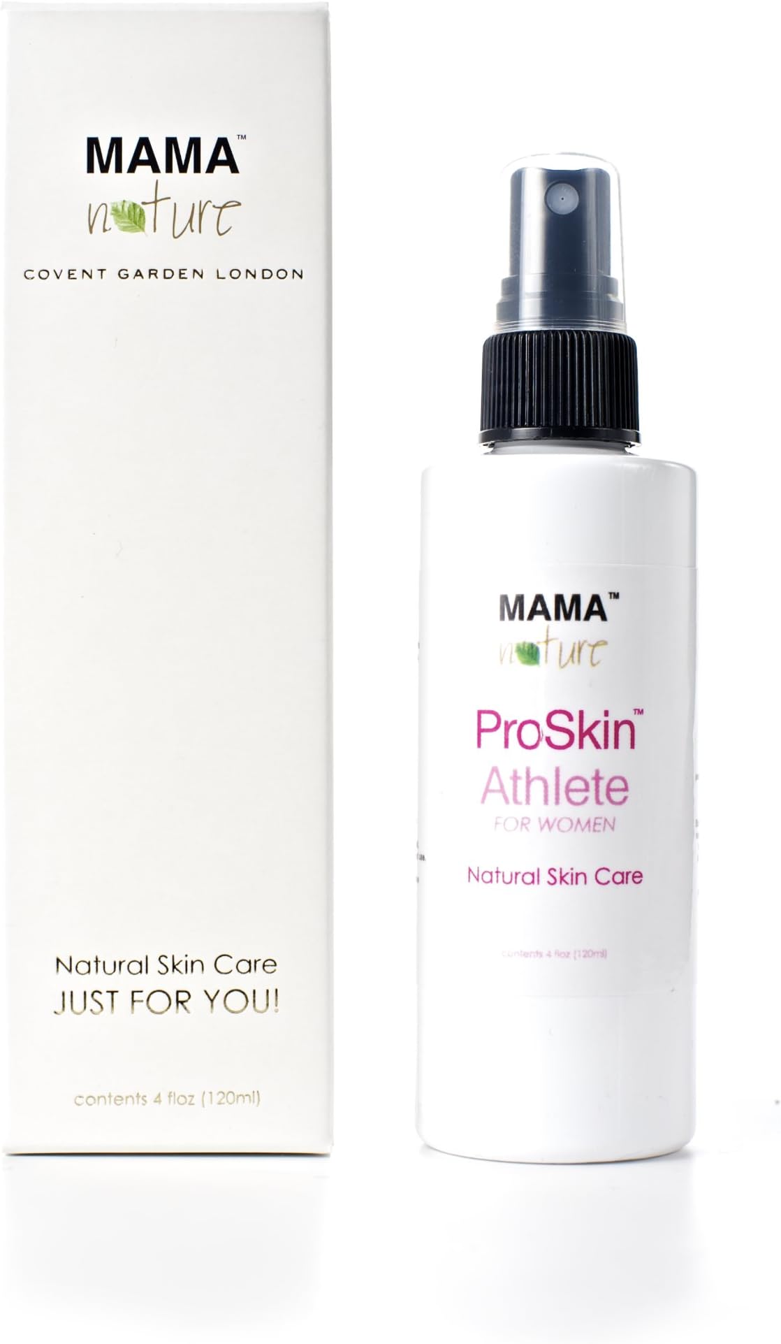 Mama Natureof London Pro Skin Athlete for Women Natural Skin Care 120ml