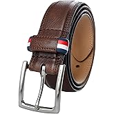 Tommy Hilfiger mens Everyday Casual Jean Belt With Classic Harness Buckle