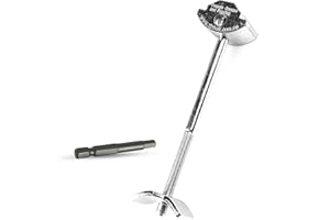 Zipbolt 10.600 Countertop Miter Connector — 5 Piece Joint Fastener Drawbolt Pack with 5mm Hex Bit for Joining Countertops, Bu