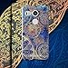 Nexus 5x case,Lizimandu TPU 3d pattern Case for Nexus 5x(Blue Flower)