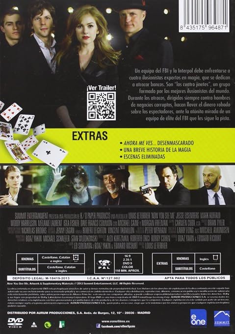 Ver Ahora Me Ves Online Español España - facerpelicula