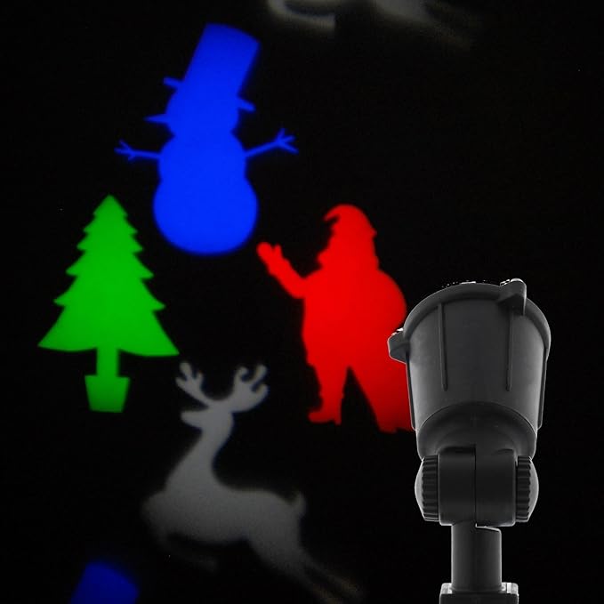 Christmas Animated LED Projector Outdoor Use Multicoloured