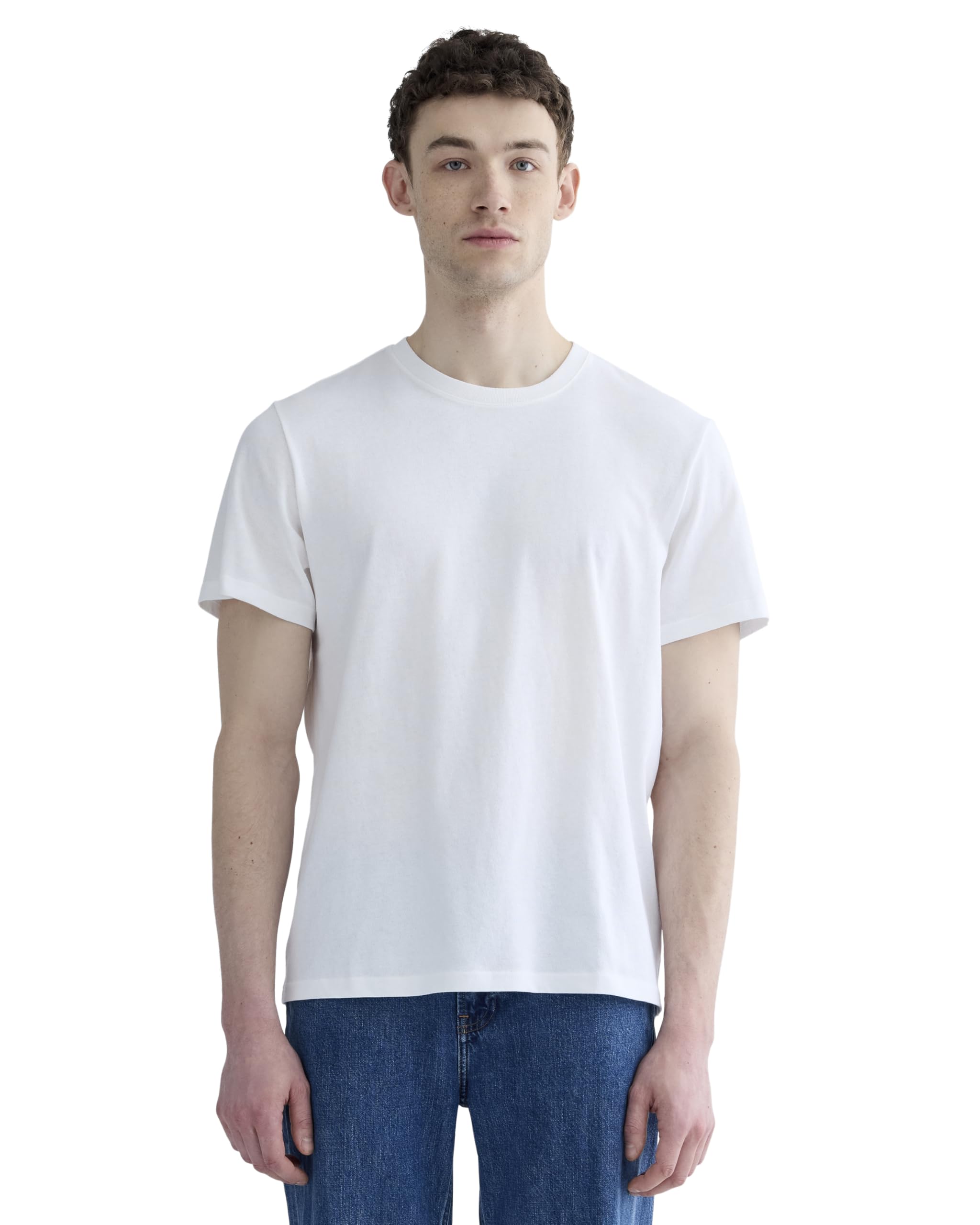 Everlane The Premium-Weight Crew | Uniform – White Extra Large