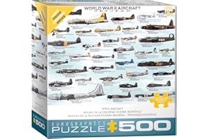 EUROGRAPHICS World War II Aircraft Puzzle, 500-Piece