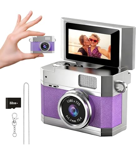 Amazon.com : Mini Digital Camera with 1.47 in LCD Screen, 2026