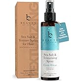 Sea Salt Spray for Hair - Natural and Organic Ingredients, Texturizing and Volumizing Salt Water Texture Spray for Men & Wome