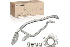 A-Premium Driver Side Turbo Coolant Line Kit Compatible with Ford F-150 2011-2016, Transit-150/250/350 2015-2021, Transit-350