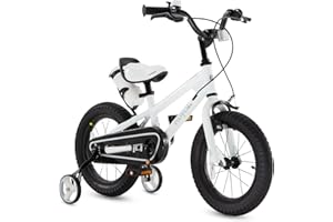 RoyalBaby Kids Bike EZ Balance to Pedal Dual Handbrake Toddlers Boys Girls Bicycle 12-20 Inch for Age 3-10 Years