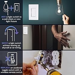 RunLessWire 3-Way Battery-Free DIY Wireless Light