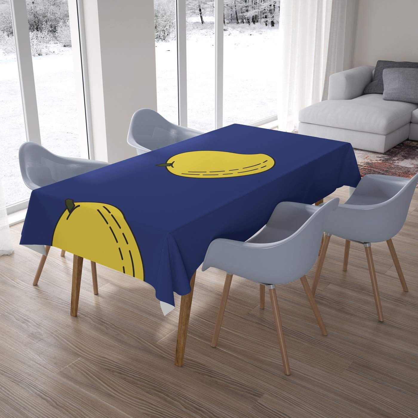 Bonamaison Kitchen Decoration, Tablecloth, 140cm x 200cm - Designed and Manufactured in Turkey