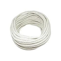 SGT KNOTS Twisted 100% Cotton Rope for DIY