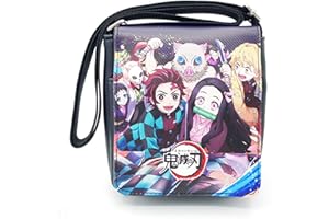 Gonii Anime Cosplay Shoulder Bags,Cute Backpack for Kochou Shinobu,Anime Messenger Bags GIft for Anime Fans