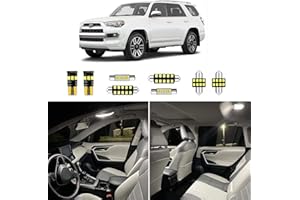 16pcs 4Runner Interior LED Lights Replacement for 2010-2018 2019 2020 2021 2022 2023 Toyota 4Runner 6000K Super Bright White 