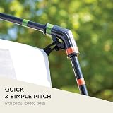 Coleman Octagon 6-8 Person Festival Camp Tent Waterproof Groundsheet view 6