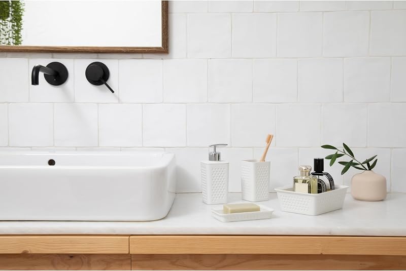 Jabonera de Baño Bohol Polipropileno Resistente Libre de BPA
