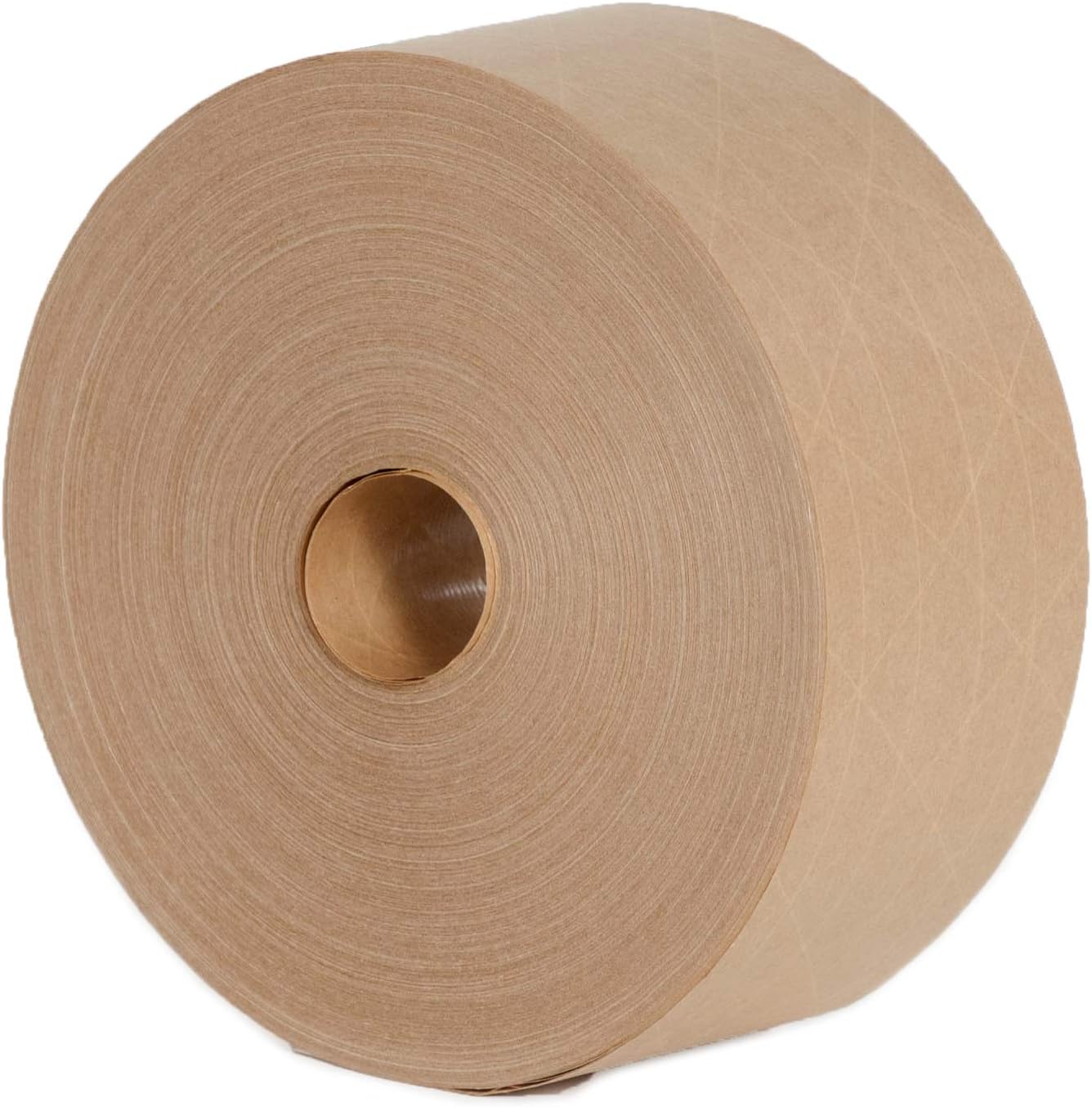 PackageZoom 8 Rolls Reinforced Gummed Kraft Paper Tape, 2.