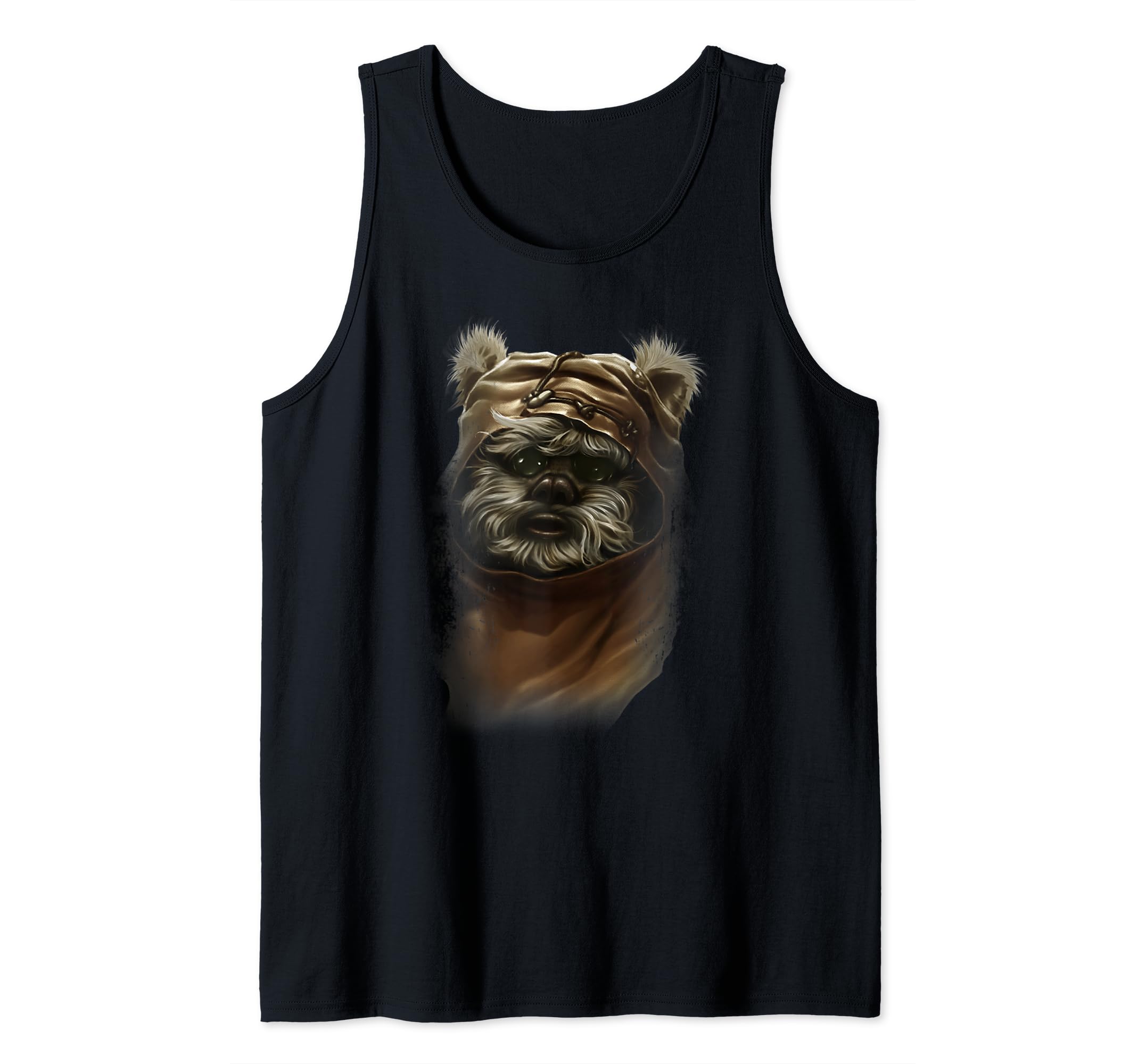 Star Wars Wicket Ewok Portrait Painting Tank Top