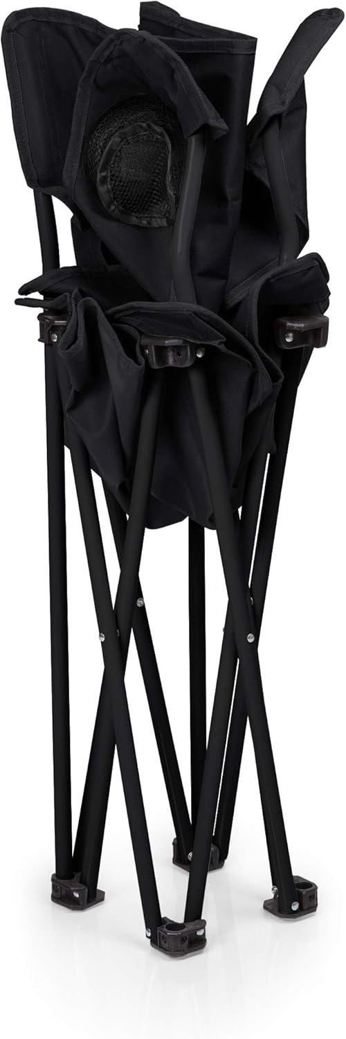ONIVA - a Picnic Time Brand PTZ Portable Folding Camp Chair, Black, 8 x 8 x 35 : Sports & Outdoors