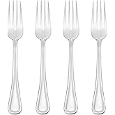 Pfaltzgraff Basics Edgebrook Stainless Steel Dinner Fork, Set of 4