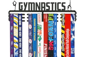 Miayork Medal Hanger Display, Newly Medal Holder Display Hanger Rack Frame - Sturdy Race Medal Display Wall Mount Medals Easy to Install