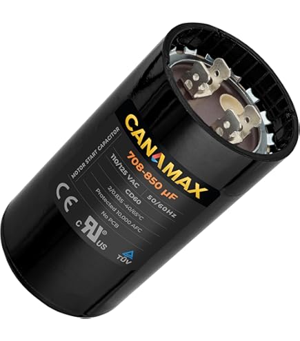 297-356 uF x 220/250 VAC - Packard PTMJ297 Start Capacitor - BMI