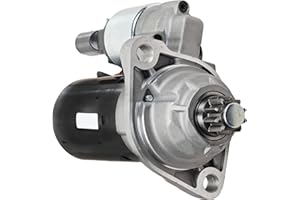 DB Electrical 410-24110 Starter Compatible With/Replacement For 2.5L 2.5 Beetle 14, Jetta 05 14, Rabbit 06 07 08 09 09, Passat 12 13 14, Golf 10 11-14, 2.0L Tiguan 09
