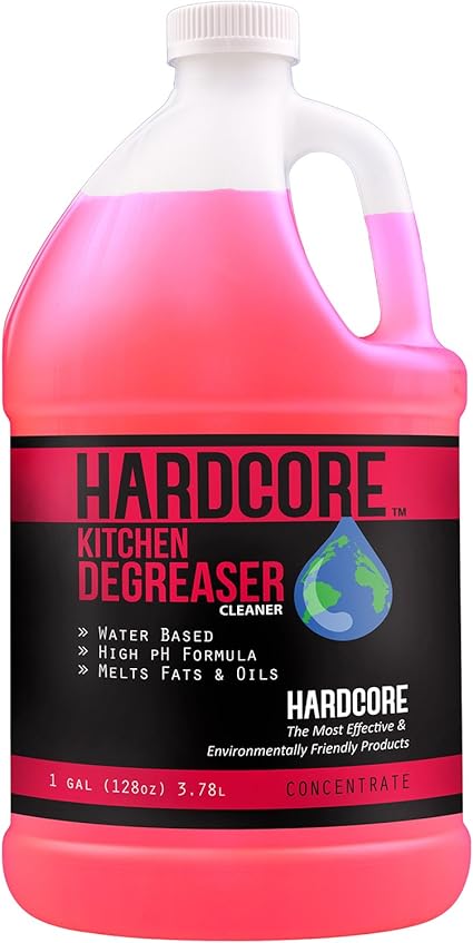 Amazon Com Kitchen Degreaser Cleaner By Hardcore 1 Gallon