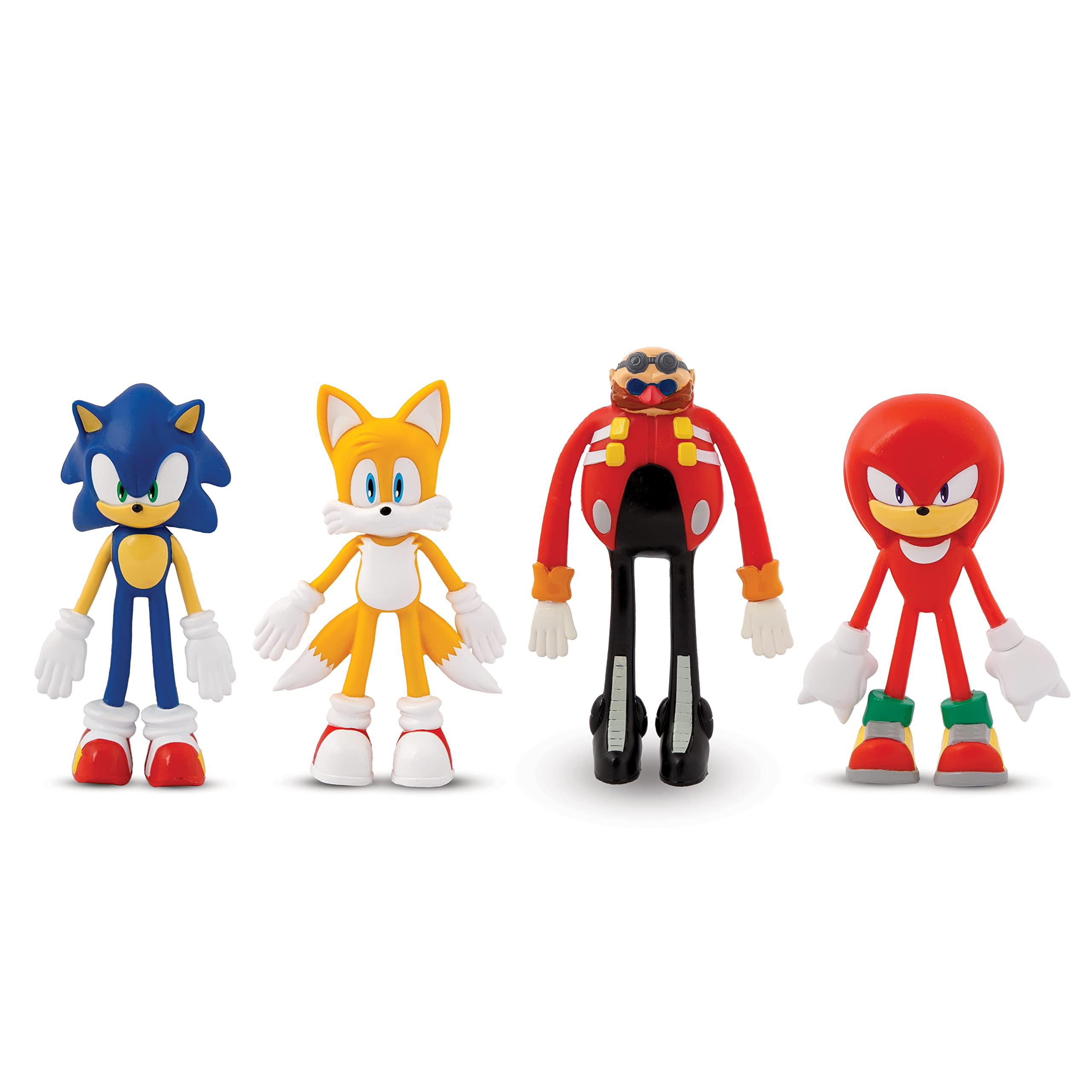 TCG Toys Bend-Ems Sonic The Hedgehog Pack of 4
