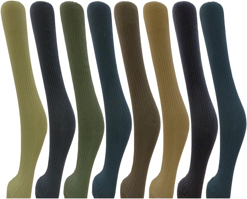 12 Pairs Mens Loose Soft Top Socks 