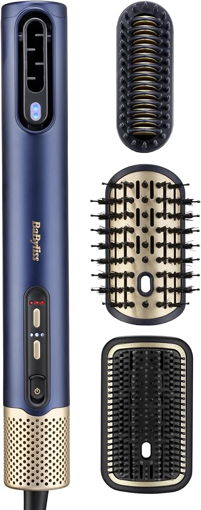 BaByliss Air Wand Hair Dryer, Straightener & Styler AS6553U, Wet to Dry