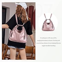 Angel Kiss Convertible Backpack Purse for Women