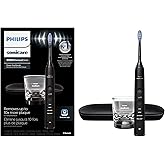 Philips Sonicare Diamond Clean 9000 Rechargeable Electric Toothbrush, Black, Hx9911/75, 1 Count