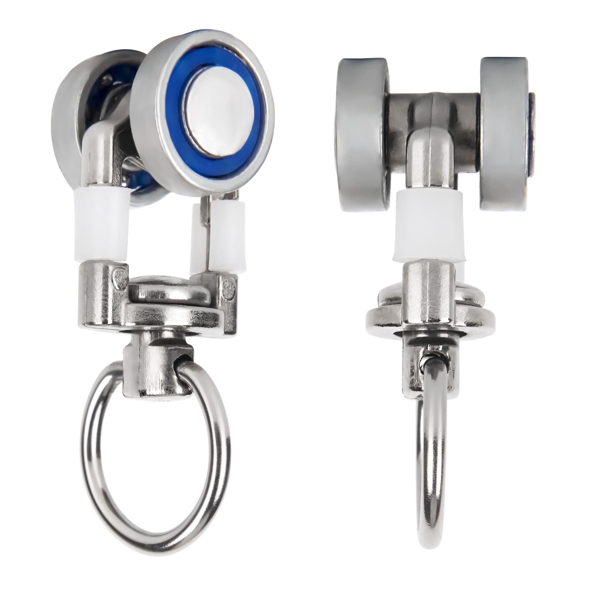 Photo 1 of YXHOMME Curtain Track Rollers with Mute Wheel Rollers, Hooks, Pulley Runners/Sliders - 30PCS