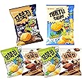 Generic Orion Turtle Chip Spicy Flavors Combination/Netflix Movie Night K-Snack Party Sets / 2024 New Flavors (Sweet 4 Combo)