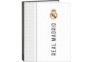 Safta Real Madrid 1st Team 24/25 - School Supplies, Ideal for Children of Different Ages, Comfortable and Versatile, Quality and Resistance