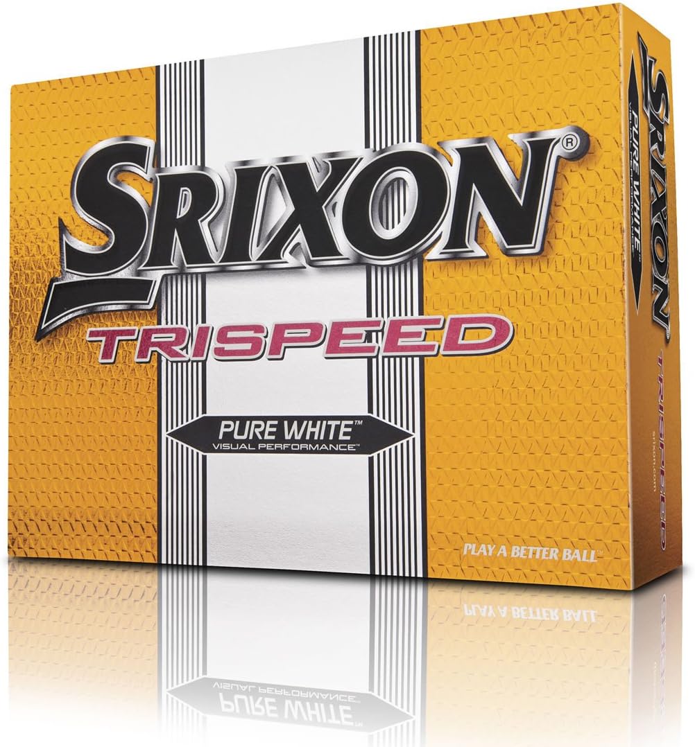 Srixon TriSpeed Men's Golf Balls White, 12 Pack Amazon.co.uk