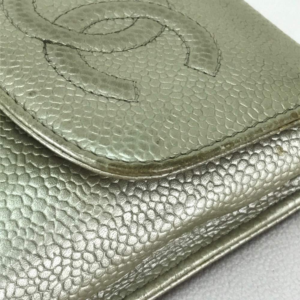 新品 本物 当店在庫だから安心 Cc シャネル Chanel タバコケース B07q2kt4b8 中古 レディース キャビアスキン シガレットケース ポーチ シガレットケース 4 H Org