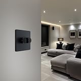 BG Electrical Evolve Double Wall Dimmer Switch 2 Way Matt Grey 200W view 7