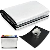40"x7" Universal Car Battery Insulation Blanket Kit Upgraded 5mm Thickness | for Cold Weather&amp;Heat Protection Thermal Wrap Fits Truck, RV, 4WD Vehicles &amp; Automotive Batteries (5mm Thickness)