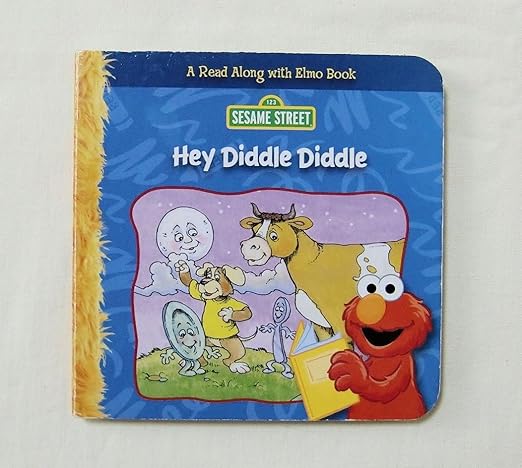 Amazon Sesame Street Hey Diddle Diddle A Read Along With Elmo Book 洋書 絵本 ボードブック 古本 08年 エルモ セサミ ストリート ジム ヘンソン 通販