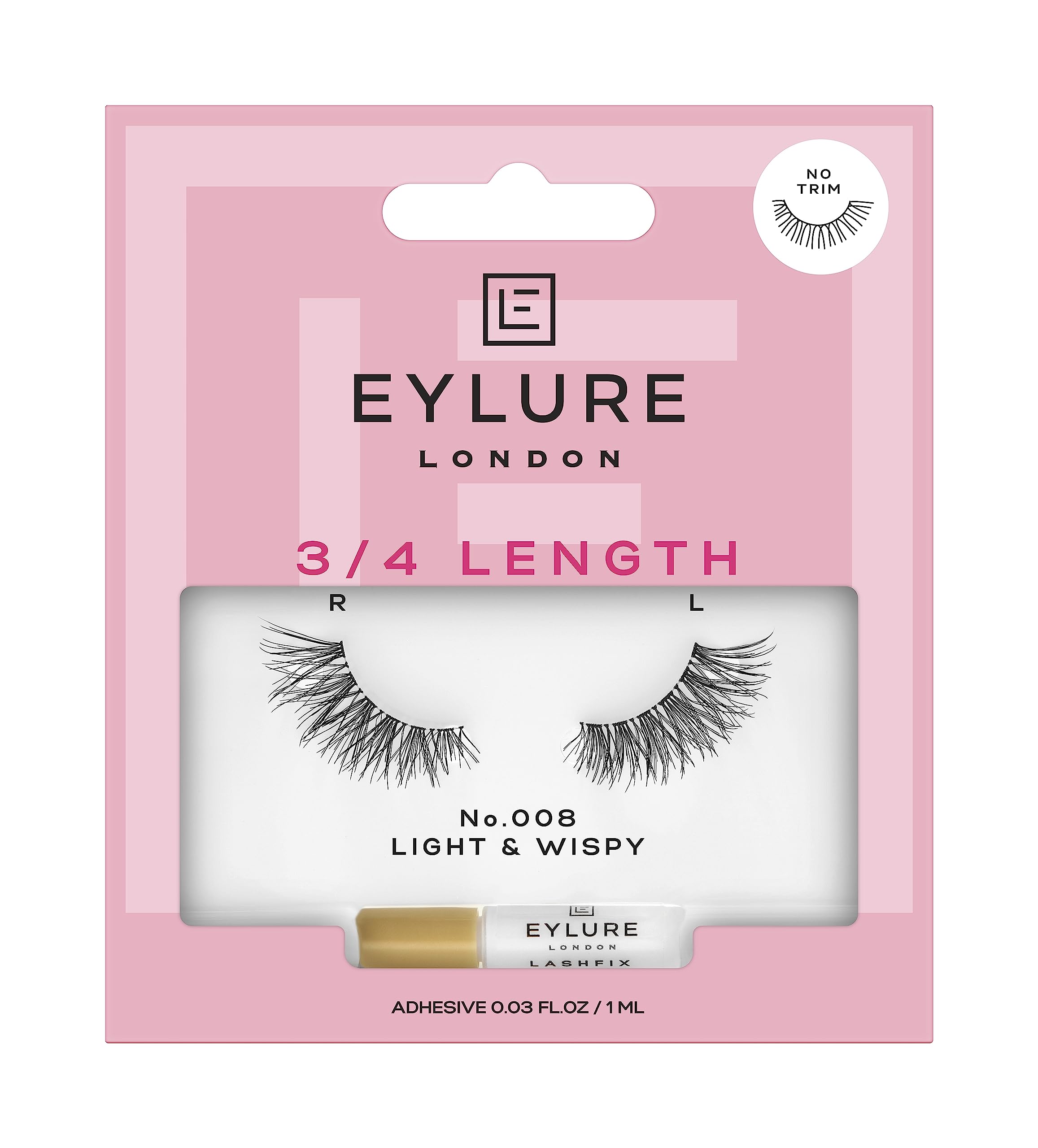 Eylure 3/4 Length No. 008 False Lashes — image 1