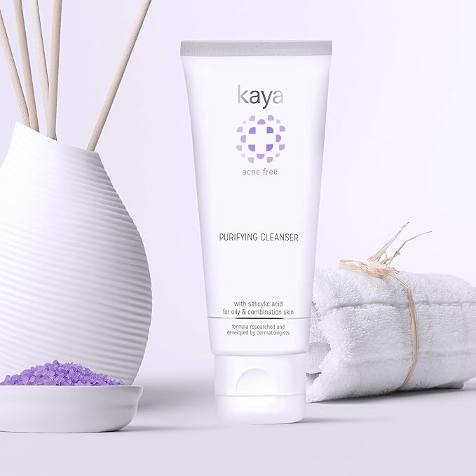 kaya acne free purifying cleanser