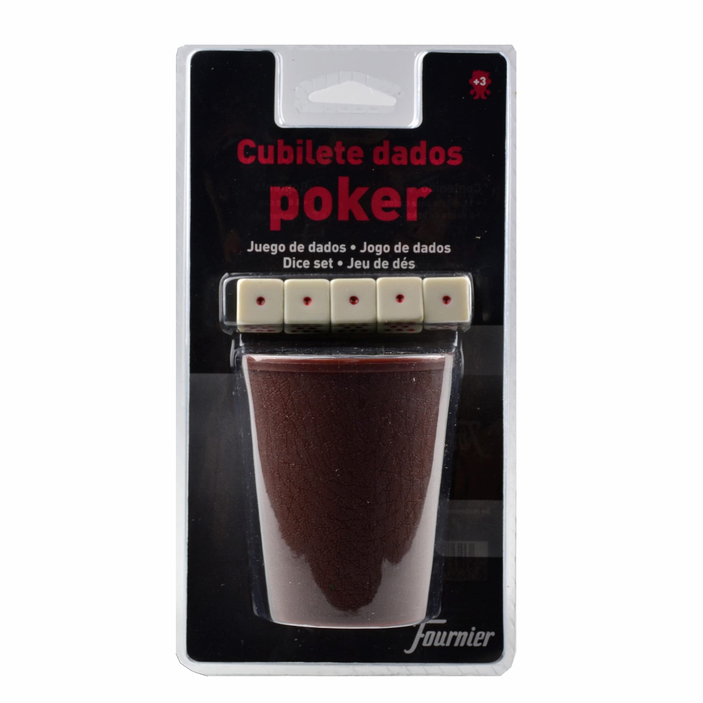 Fournier 102006 – Poker Cup + Dice Blister