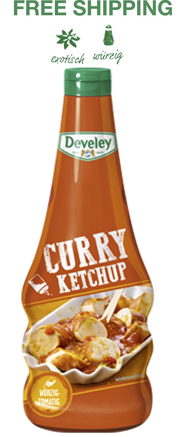 Develey Curry Ketchup Asian Sauce 250 ml, Develey/Germany Amazon.co